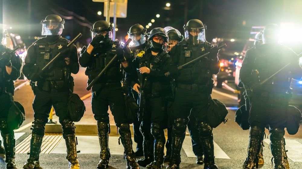 Ongoing Portland Protest since George Floyd's Death | Portland Protesters Hurl Rocks at Police on 80th Night of BLM Demonstrations, Riot Declared | Featured