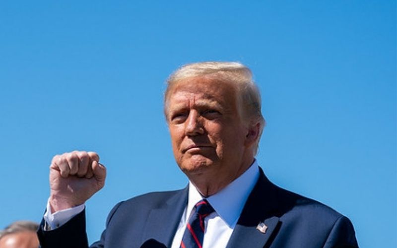 President Donald J. Trump Gestures with a Fist-Pump | ‘You’re Thrown in a Box’: Black Voters and the Democratic Party