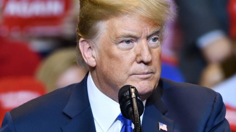 President Donald Trump Closeup Portrait | Trump Strong On The Economy | Featured