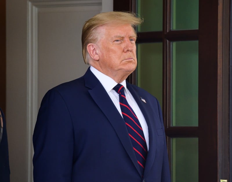 Former president Donald Trump -ss- Featured
