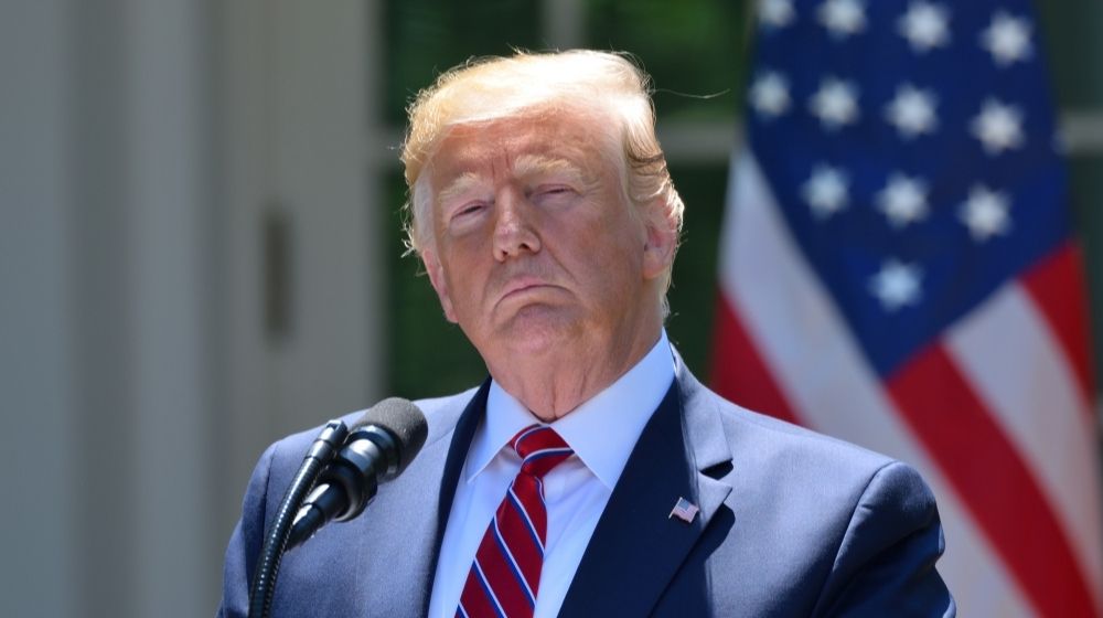 President Donald Trump Pauses with a Serious Face | Trump Says He Would Consider Meeting Venezuelan Leader | Featured