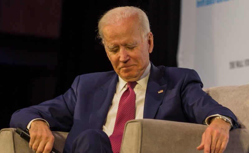 President Joe Biden with sad expression | Fox News Poll Reports That Most Americans Won’t Help Biden Get a Second Term