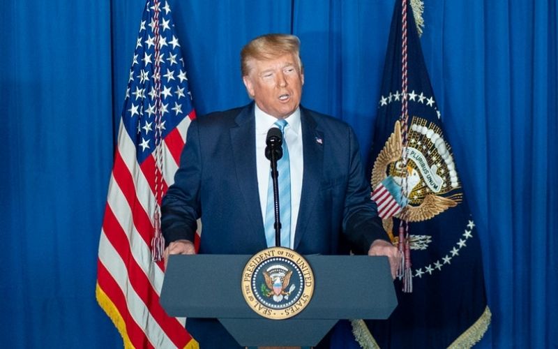 President Trump Delivers Remarks | Trump Announces That the “Remaining Number” of U.S. Troops in Afghanistan Will Be “Home by Christmas”
