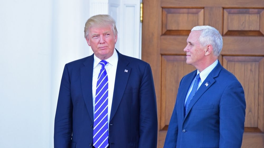 President Donald Trump and Vice President Mike Pence | Trump Team Denies Reports of ‘Mini-Strokes’ | Featured