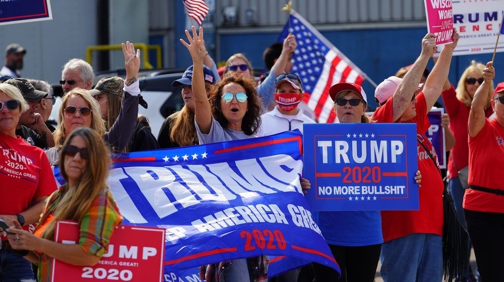 President Trump and Vice President Mike Pence Supporters | ‘Best President We’ve Had’: Thousands of Lehigh Valley Supporters Stand in Rain to Hear Trump | Featured