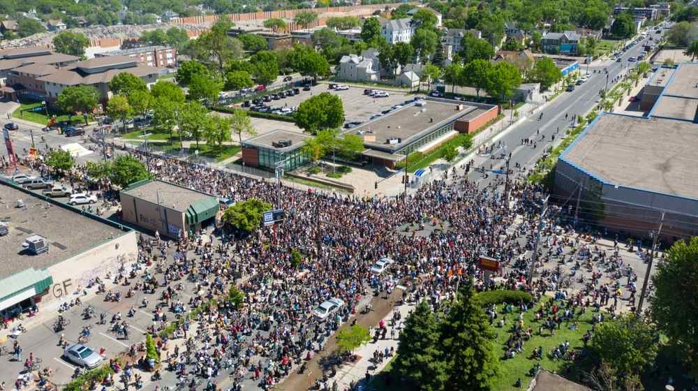 Protest in Minneapolis following the death of George Floyd-Exploited Families Ask Black Lives Matter 'Where Did The Money Go'-ss-Featured