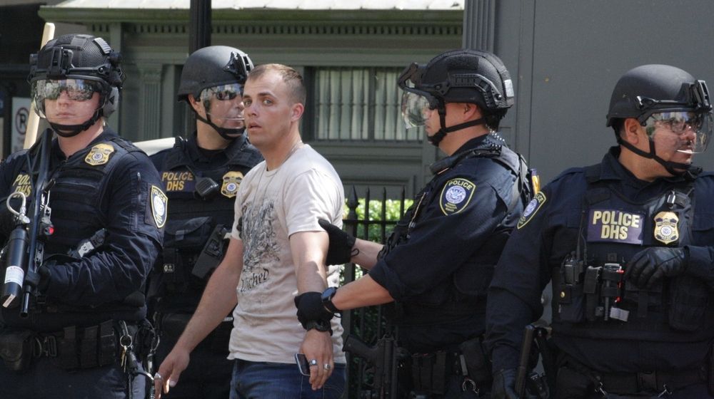 Protest in Downtown Portland | Federal Authorities Make Sweeping Gun Arrests in Lawless U.S. Cities | Featured