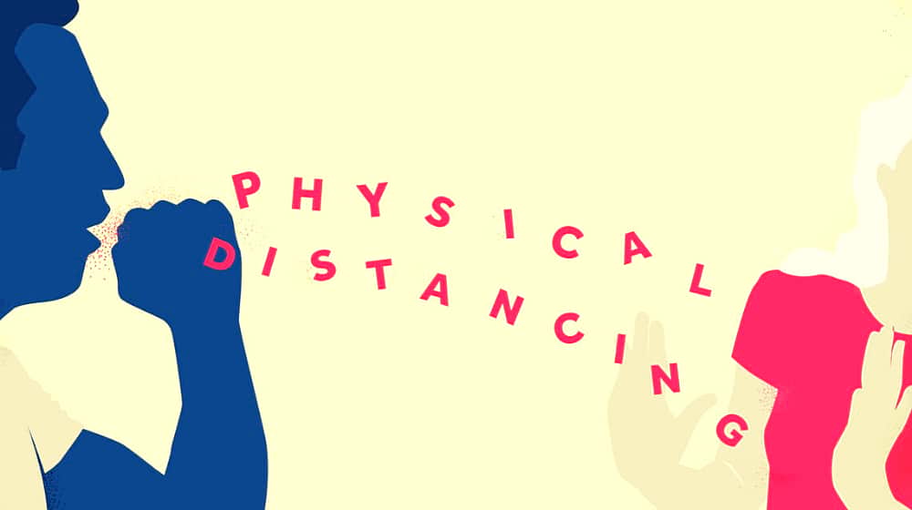 Physical distancing while coughing | White House Projects 100K to 240K Coronavirus Deaths if Social Distancing is Maintained | Featured