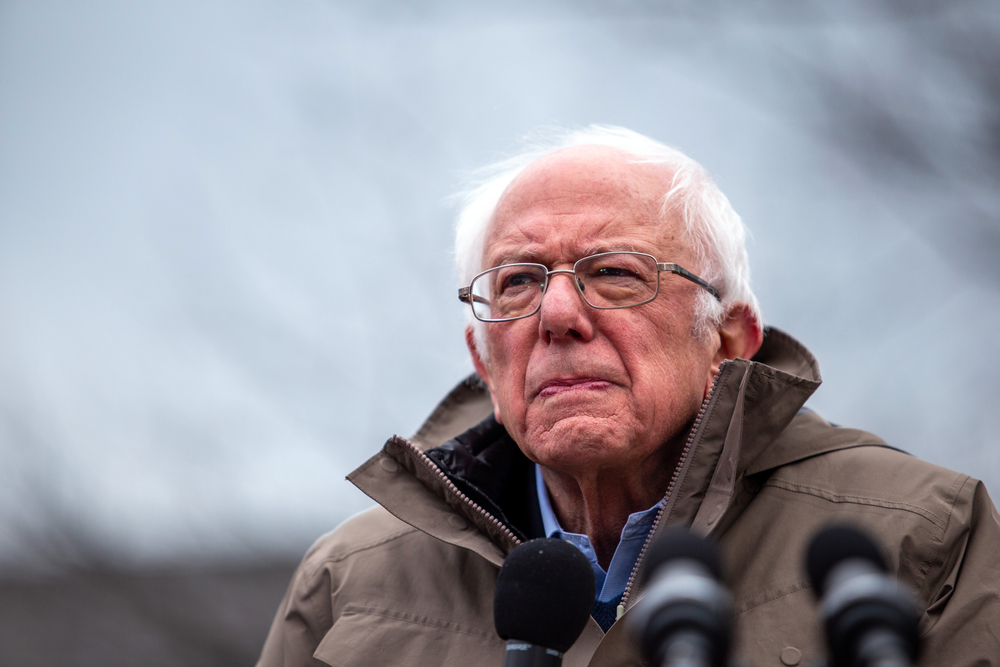 Sen. Bernie Sanders at a rally in Boston-Sen. Bernie Sanders- “I Think Something Like Secretary of Labor Would Be a Very Attractive Position”-ss-featured