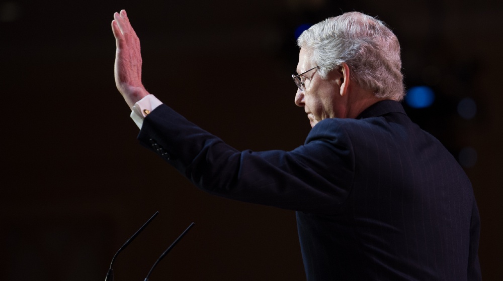 Senator Mitch McConnell (R-KY) speaks at the Conservative Political Action Conference-Cancer for the GOP-ss-featured