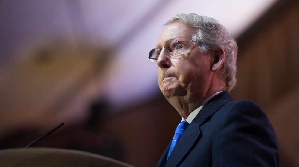 Senator Mitch McConnell (R-KY) speaks at the Conservative Political Action Conference-Impeach Vote is a Matter of Conscience-ss-featured