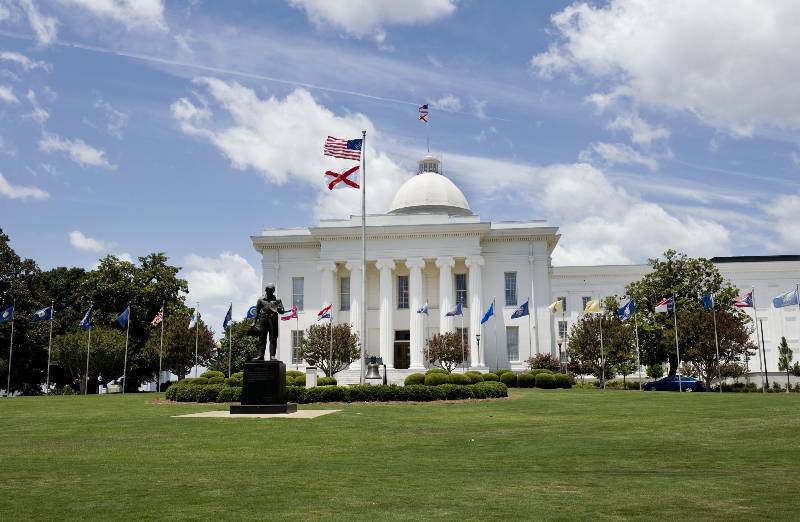State Capitol of Alabama, in Montgomery,Alabama | Rep. Mo Brooks Said He Drew Trump’s Ire By Not Following His Order