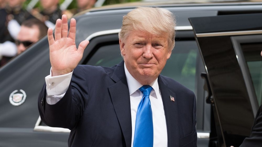 The President of United States of America Donald Trump | Trump Works Hard for the Country | Featured