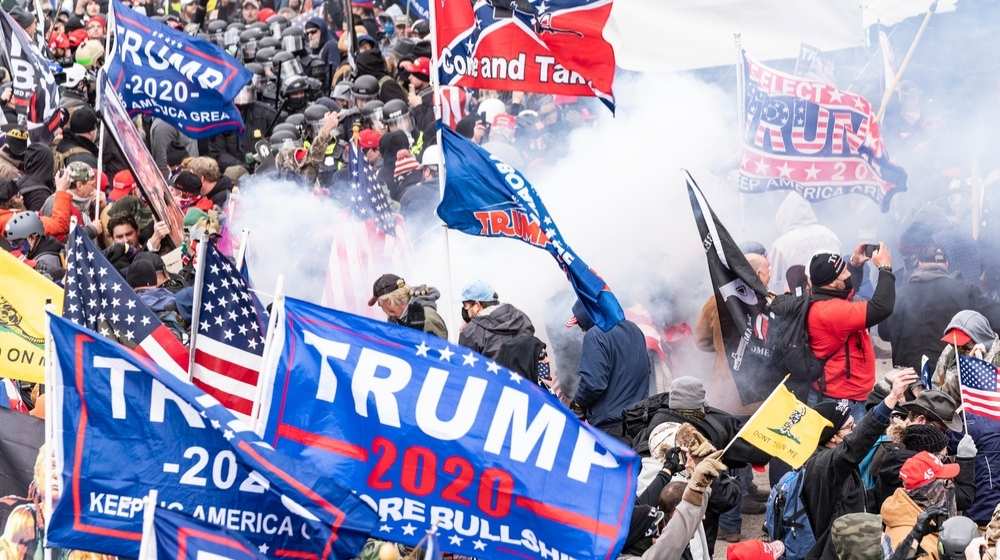 Trump supporters during the Capitol riot-Trump Impeached By House For Capitol Riots-SS-Featured