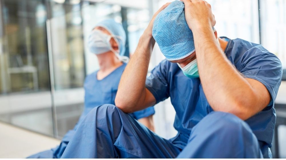 Two Exhausted and Desperate Surgeons | DEMS’ DMV-STYLE HEALTHCARE IS A THREAT TO AMERICANS WITH PRE-EXISTING CONDITIONS