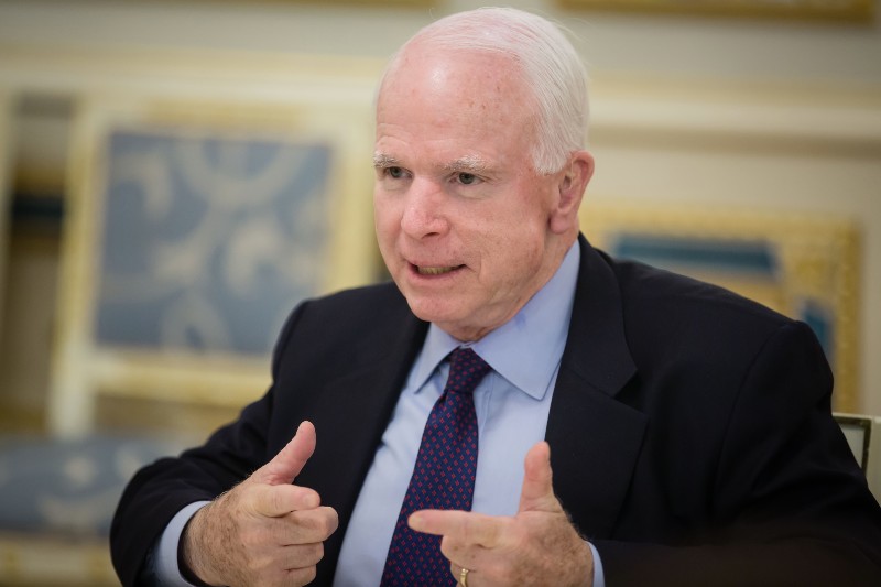 U.S. Senate Committee on Armed Services Senator John McCain-Blood Feud