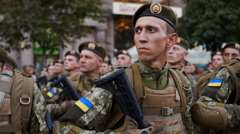 Ukrainian-soldiers-took-part-in-rehearsal-for-the-parade-in-Kyiv-Ukrainian-Employees-SS-Featured
