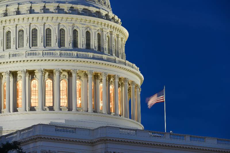 United States Capitol Building in Washington DC USA-Steve Bannon