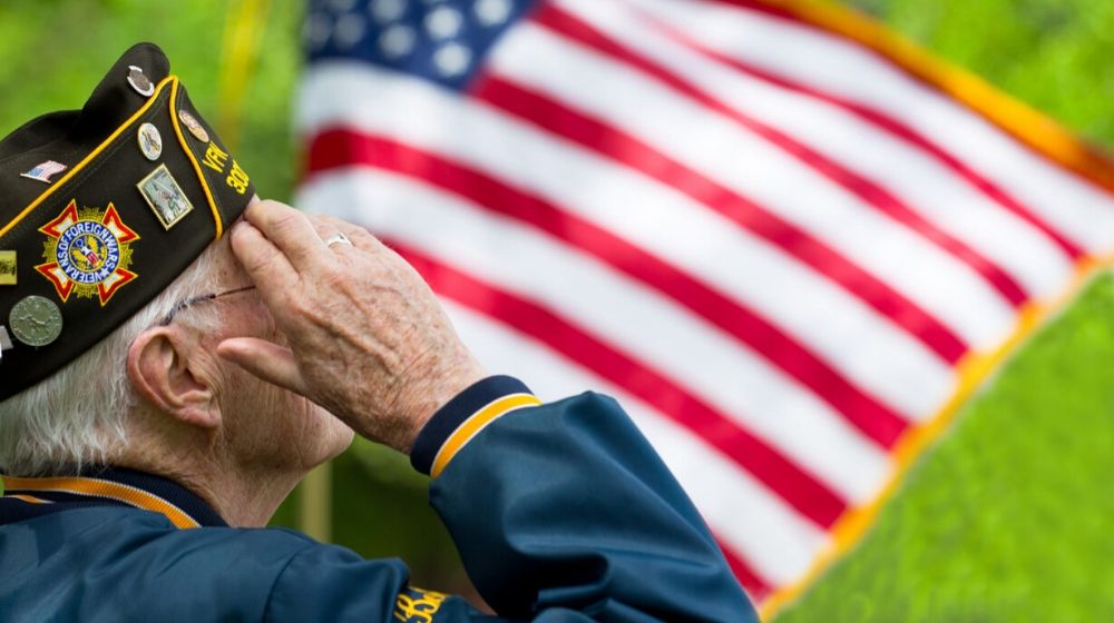 Veterans's Salution at the US Flag | President Trump Signs Congressman Dunn’s Veterans STEM Bill into Law | Featured