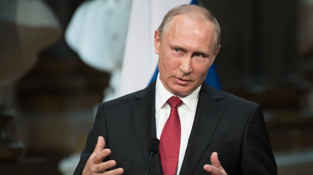 Vladimir Putin, the President of Russian Federation in press conference at the Palace of Versailles in the Battles gallery-Killer Comments-ss-featured