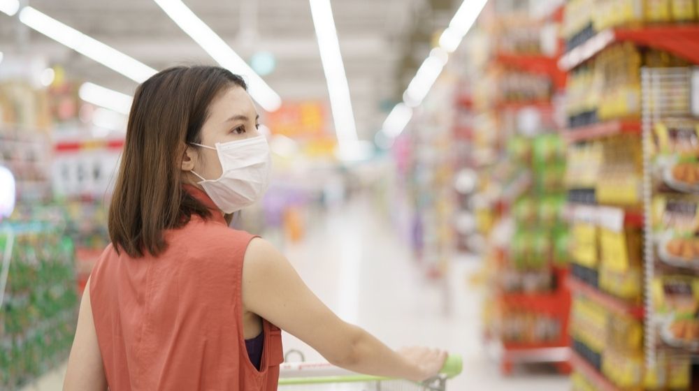 Woman in Medical Protective Mask Panic Buying Food | Woman Refuses to Wear Mask; Claims They’re Useless Since People Can Still Smell Farts Through Pants | Featured