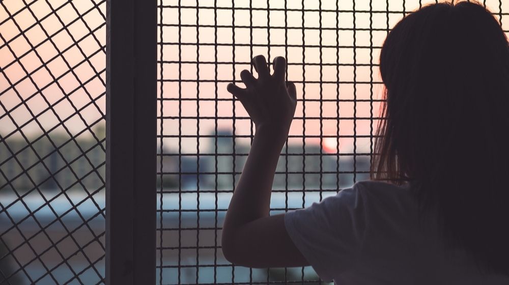 Woman's Hand Grabs the Fence | DOJ Provides Over $35 Million in Housing to Human Trafficking Victims, AG Barr and Ivanka Trump Announce | Featured