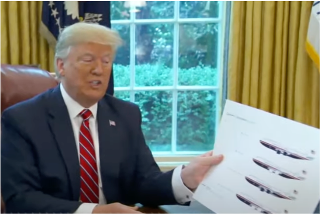 Trump Unhappy Over Boeing’s Progress in Building His New Air Force One Fleet
