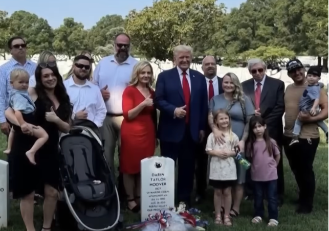 Trump Accuses Harris of Making Up the Arlington Cemetery Incident