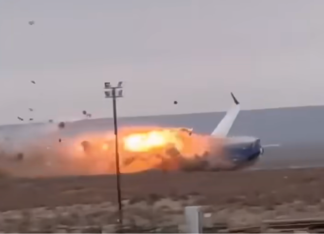 Christmas Tragedy: Azerbaijan Airlines Plane Crashes in Kazakhstan, 38 Dead 29 Injured