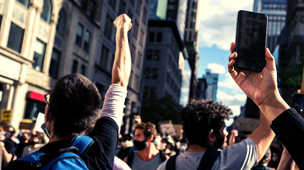 group of protesters | Citizens Start Protests Against Stay-at-Home Orders Following Economic Fears | Featured