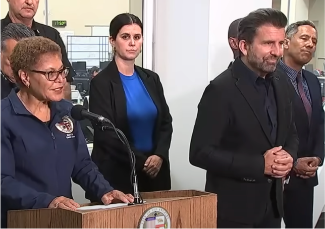 Bass Declares Curfew As President Trump Sends in the Marines to Help Control LA Protests