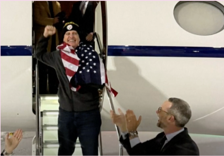 American Scholteacher and Former Diplomat Marc Fogel Released by Russia in Prisoner Swap