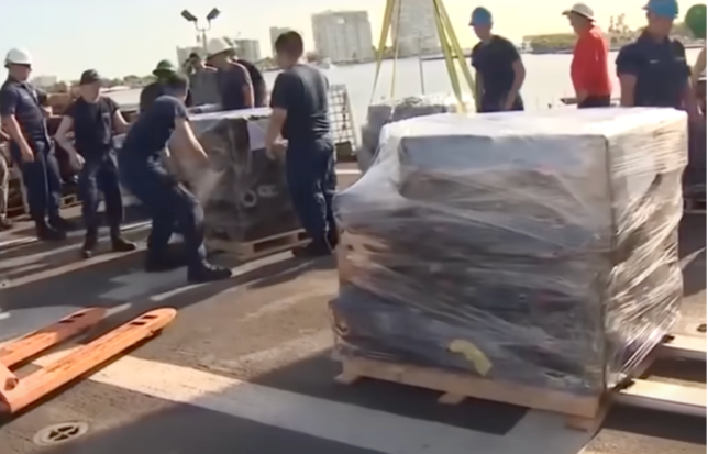 U.S. Coast Guard’s Operation Pacific Viper Achieves Largest Drug Offload in History