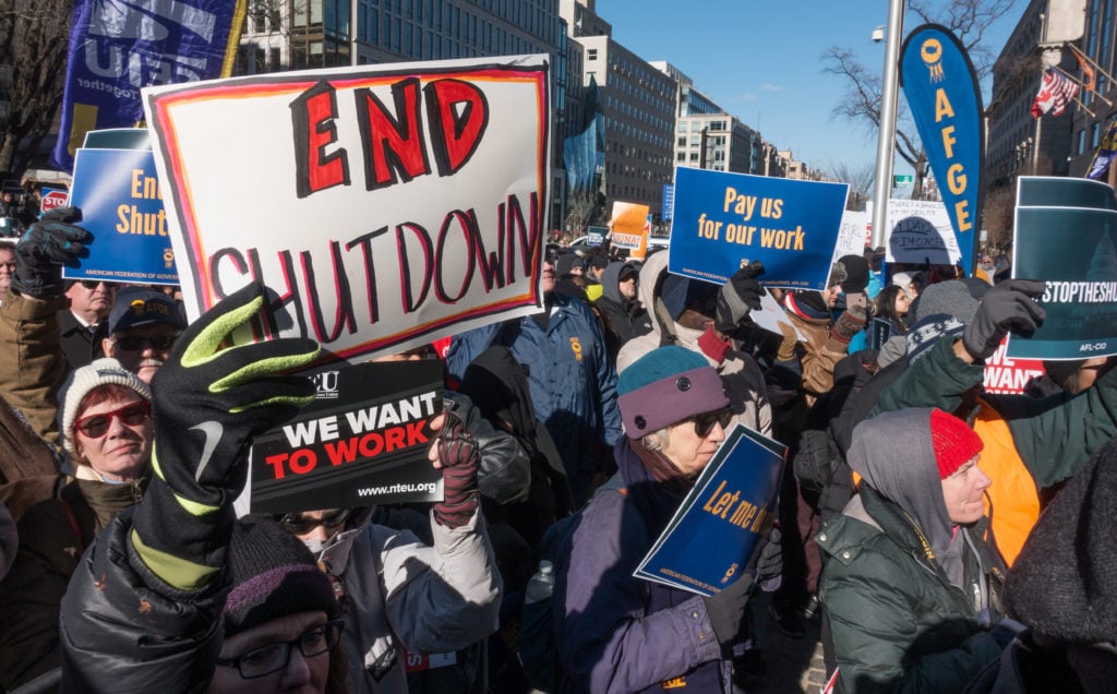 End Shutdown Protest