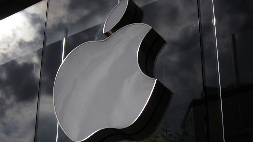 Dark grey Apple Logo | Big Tech Joins the Coronavirus Fight | Featured