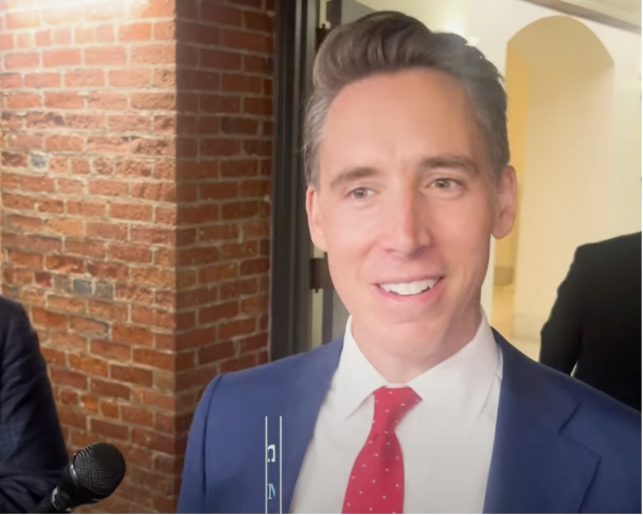 Trump Rips Hawley As Bill Banning Congress from Stock Trading Passes Committee Vote