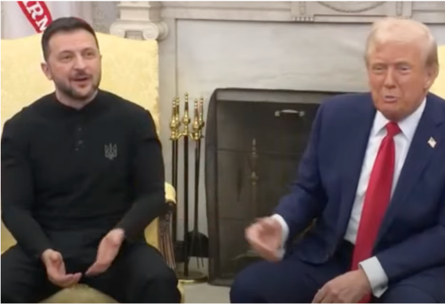 Trump Tells Zelensky to Give Up Crimea and Abandon Plans to Join NATO if He Wants a Peace Deal With Russia