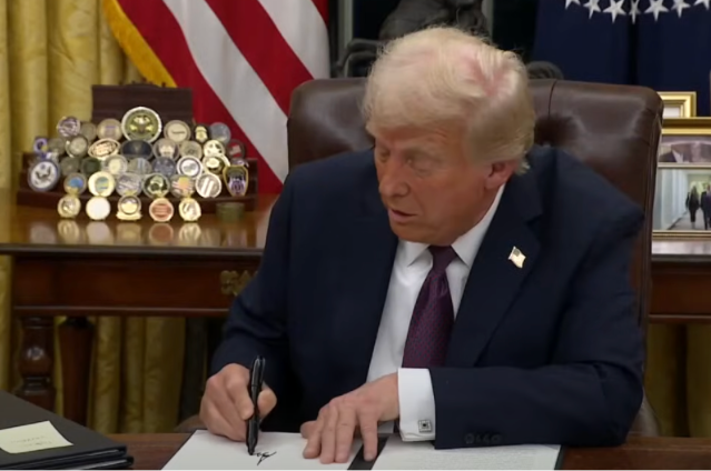 Trump Targets Wasteful Government Spending, Orders Freeze on Federal Grants and Loans