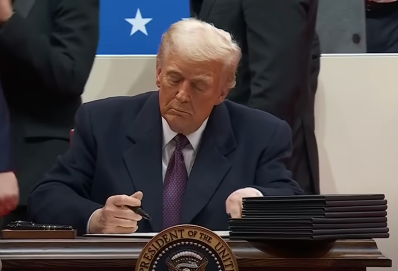 Trump Fulfills Campaign Promise to Address Illegal Immigration By Signing Executive Orders on Day 1